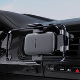 Suport Acefast Gravity (D38), for Air Vent, Stable Gravity Grip, Adjustable, Non-Slip, Universal, Metal Gray