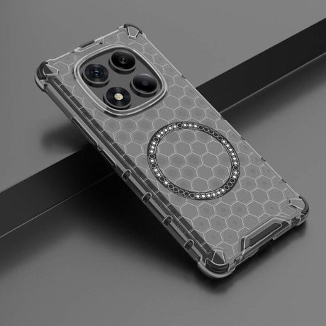 Husa de protectie Techsuit HoneyComb Shield MagSafe compatibil cu Xiaomi Redmi Note 14 Pro+ 5G, Negru