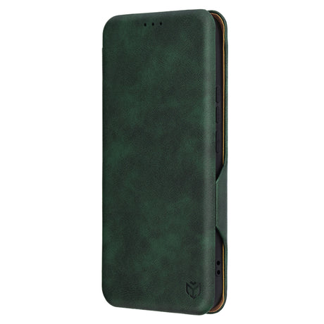 Husa de protectie Techsuit Safe Wallet Plus compatibil cu Honor X8c, Verde