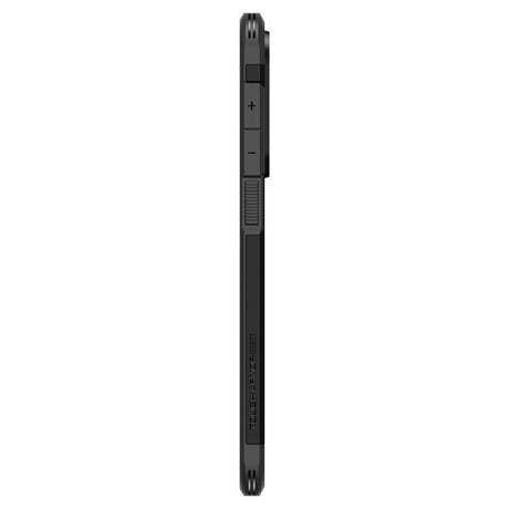 Husa de protectie Spigen Tough Armor MagSafe (ACS09422) compatibil cu Samsung Galaxy S25 Edge, Negru