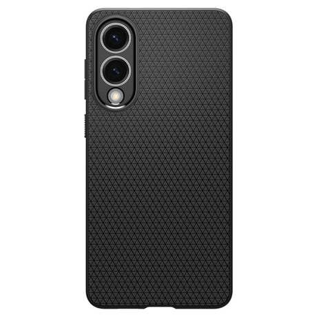 Husa de protectie Spigen Liquid Air (ACS09420) compatibil cu Samsung Galaxy S25 Edge, Negru Mat