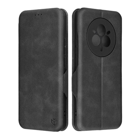 Husa de protectie Techsuit Safe Wallet Plus compatibil cu Realme 14 Pro+, Negru