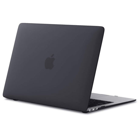 Husa de protectie MacBook Techsuit UltraShell compatibil cu MacBook Air 13" (2022 / 2024 / 2025 / 2026), Negru Mat