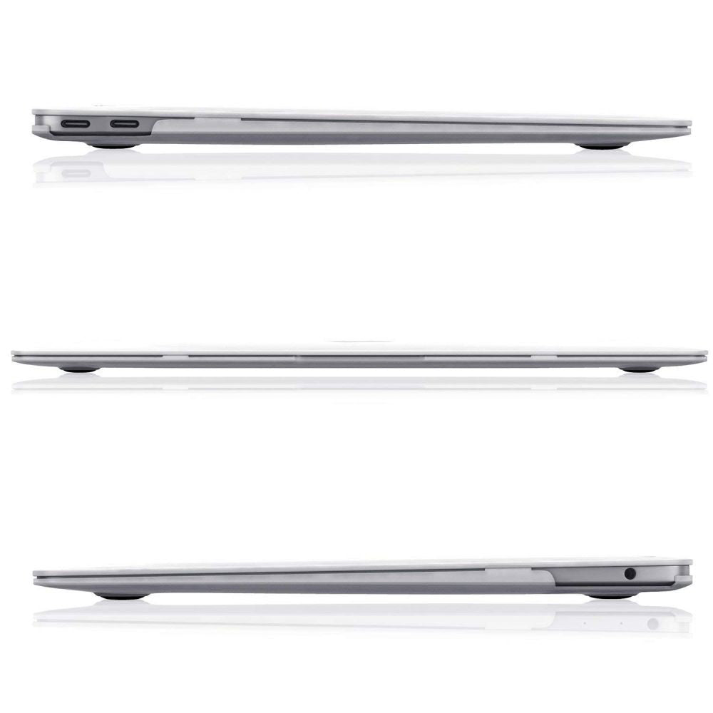 Husa de protectie MacBook Techsuit UltraShell compatibil cu MacBook Air 13" (2022 / 2024 / 2025 / 2026), Negru Mat