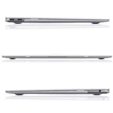 Husa de protectie MacBook Techsuit UltraShell compatibil cu MacBook Air 13" (2022 / 2024 / 2025 / 2026), Negru Mat