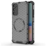 Husa de protectie Techsuit HoneyComb Shield MagSafe compatibil cu Samsung Galaxy A05s, Negru