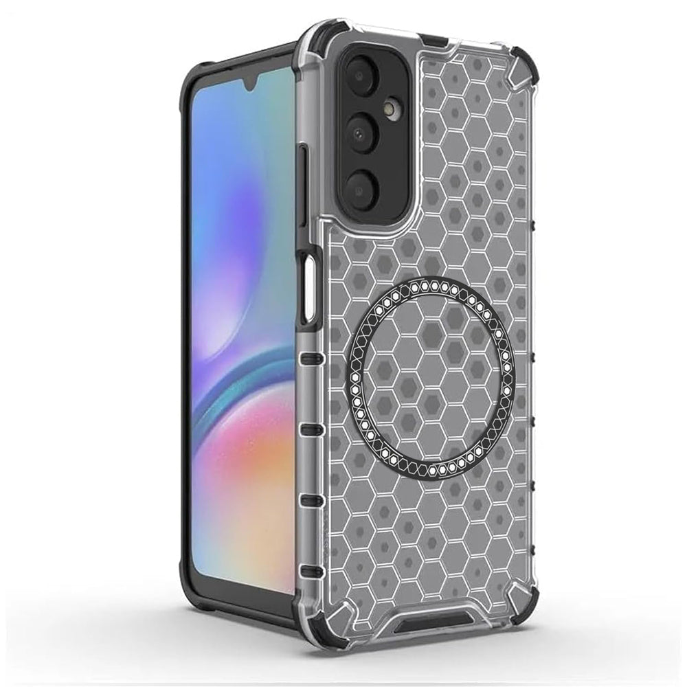 Husa de protectie Techsuit HoneyComb Shield MagSafe compatibil cu Samsung Galaxy A05s, Alb