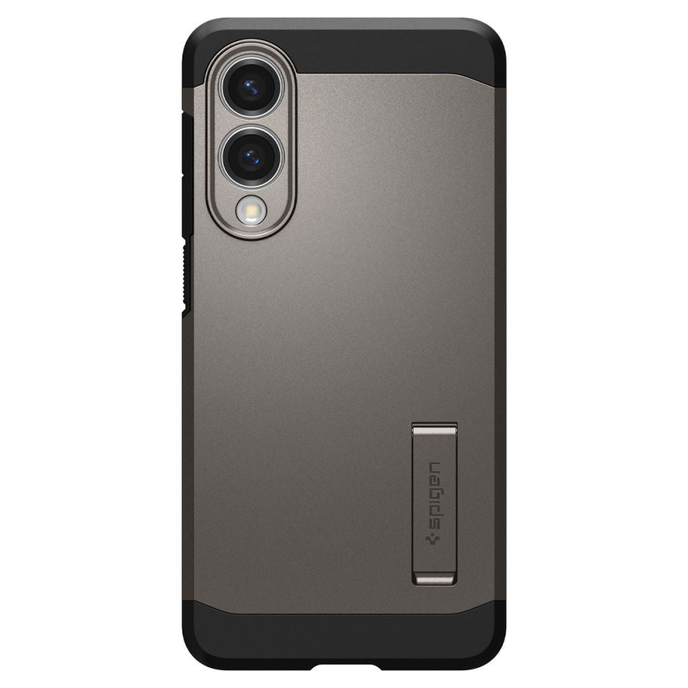 Husa de protectie Spigen Tough Armor MagSafe (ACS09423) compatibil cu Samsung Galaxy S25 Edge, Gunmetal