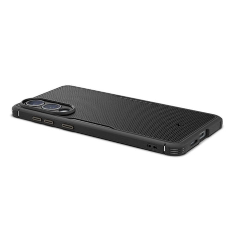 Husa de protectie Spigen Core Armor MagSafe (ACS09406) compatibil cu Samsung Galaxy S25 Edge, Negru Mat