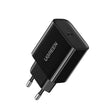 Incarcator Ugreen CD137 (10191), Fast Charging, Type-C, 20W, 5V/3A, PD3.0, Quick Charge 4.0+, Negru