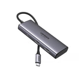 Hub Ugreen CM498 (15852), 2x USB3.0 / 2x Type-C / 2x HDMI, 5Gbps PD100W, Gri