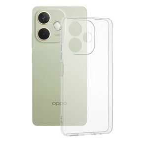 Husa de protectie Techsuit Clear Silicone compatibil cu Oppo A5 Pro 4G / A5 Pro 5G, Transparent