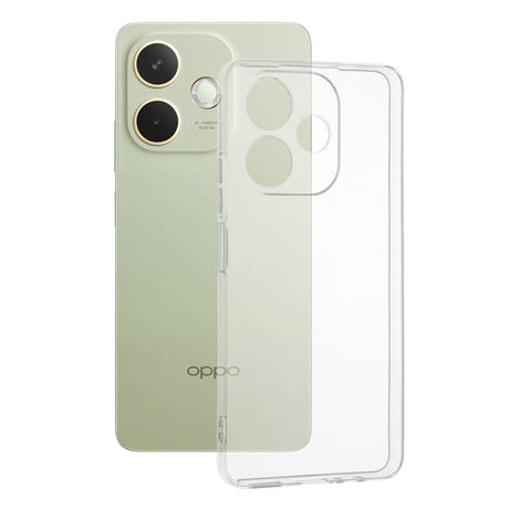 Husa de protectie Techsuit Clear Silicone compatibil cu Oppo A5 Pro 4G / A5 Pro 5G, Transparent