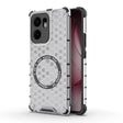 Husa de protectie Techsuit HoneyComb Shield MagSafe compatibil cu Oppo Reno13 F 4G / Reno13 F 5G / Reno13 FS 5G, Alb