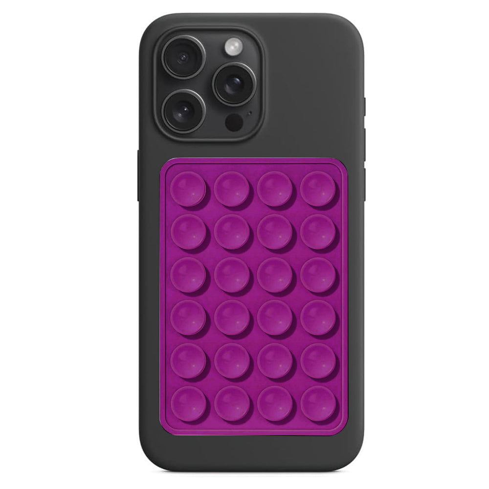 Suport Techsuit Phone (SP-PAD), Suction Pad for Selfies, Silicone, Adhesive Mount, Rectangular Shape, Mov