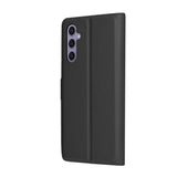 Husa de protectie Techsuit Leather Folio compatibil cu Samsung Galaxy S24, Negru