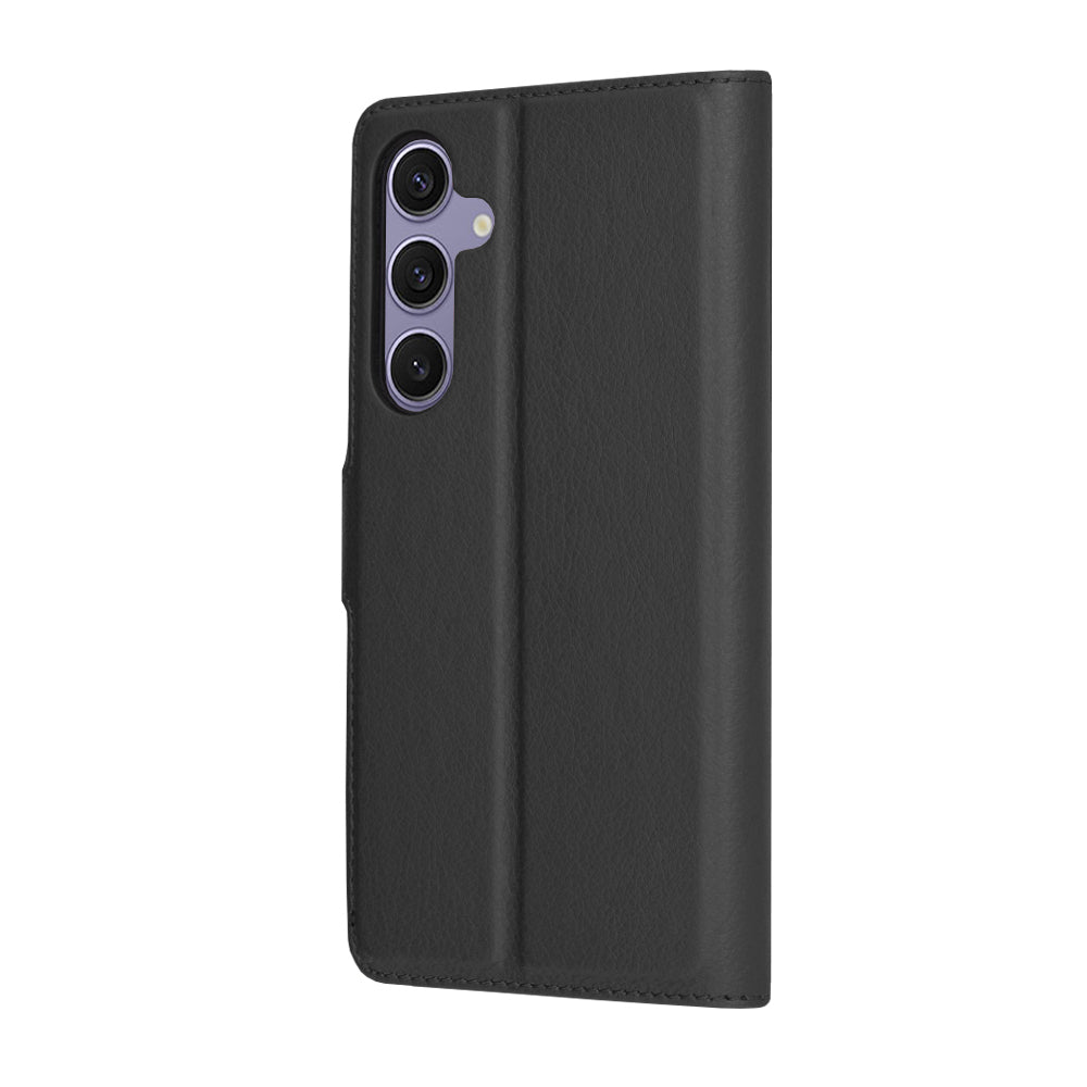 Husa de protectie Techsuit Leather Folio compatibil cu Samsung Galaxy S24 Plus, Negru