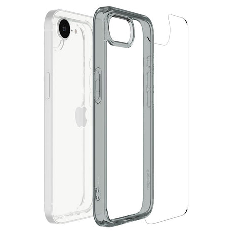 Husă Spigen Ultra Hybrid pentru iPhone 16e / iPhone 17e, gri