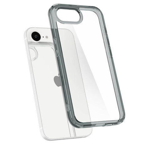 Husă Spigen Ultra Hybrid pentru iPhone 16e / iPhone 17e, gri