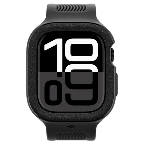 Husa de protectie smartwatch Spigen Caseology Vault (ACS09390) compatibil cu Apple Watch 10 42mm / Watch 11 42mm, Negru Mat