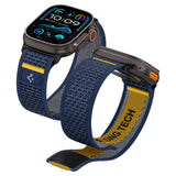 Accesoriu smartwatch Spigen Athlex Air (AMP09036) compatibil cu Apple Watch 6/7/8/9/10/11/SE/SE 2/SE 3/Ultra/Ultra 2/ Ultra 3 (44/45/46/49mm), Active Navy