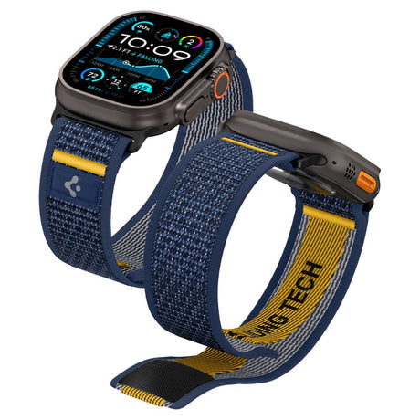 Accesoriu smartwatch Spigen Athlex Air (AMP09036) compatibil cu Apple Watch 6/7/8/9/10/11/SE/SE 2/SE 3/Ultra/Ultra 2/ Ultra 3 (44/45/46/49mm), Active Navy