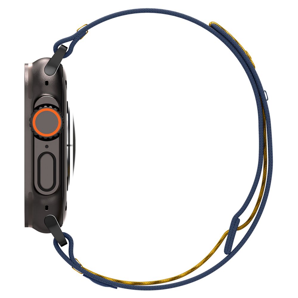 Accesoriu smartwatch Spigen Athlex Air (AMP09036) compatibil cu Apple Watch 6/7/8/9/10/11/SE/SE 2/SE 3/Ultra/Ultra 2/ Ultra 3 (44/45/46/49mm), Active Navy