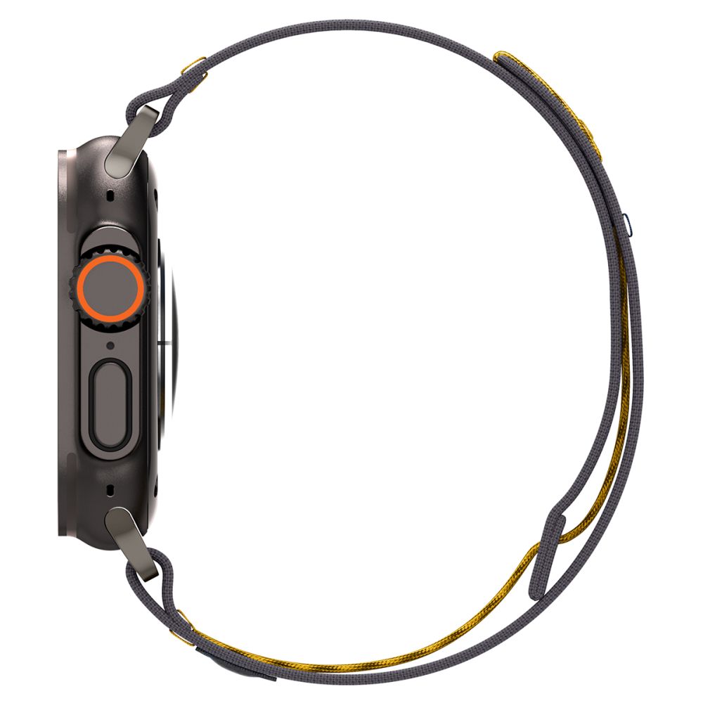 Accesoriu smartwatch Spigen Athlex Air (AMP09034) compatibil cu Apple Watch 6/7/8/9/10/11/SE/SE 2/SE 3/Ultra/Ultra 2/ Ultra 3 (44/45/46/49mm), Active Gray