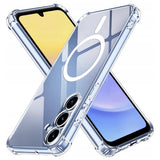 Husa de protectie Techsuit Shockproof Clear Silicone MagSafe compatibil cu Samsung Galaxy A15 4G / A15 5G, Transparent