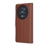 Husa de protectie Techsuit Leather Folio compatibil cu Honor Magic5 Pro, Maro
