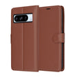 Husa de protectie Techsuit Leather Folio compatibil cu Google Pixel 8 Pro, Maro