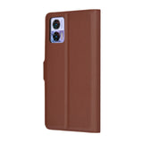 Husa de protectie Techsuit Leather Folio compatibil cu Motorola Edge 30 Neo, Maro