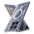 Husa de protectie Techsuit Shockproof Clear Silicone MagSafe compatibil cu Motorola Edge 60 / Edge 60 Fusion, Transparent