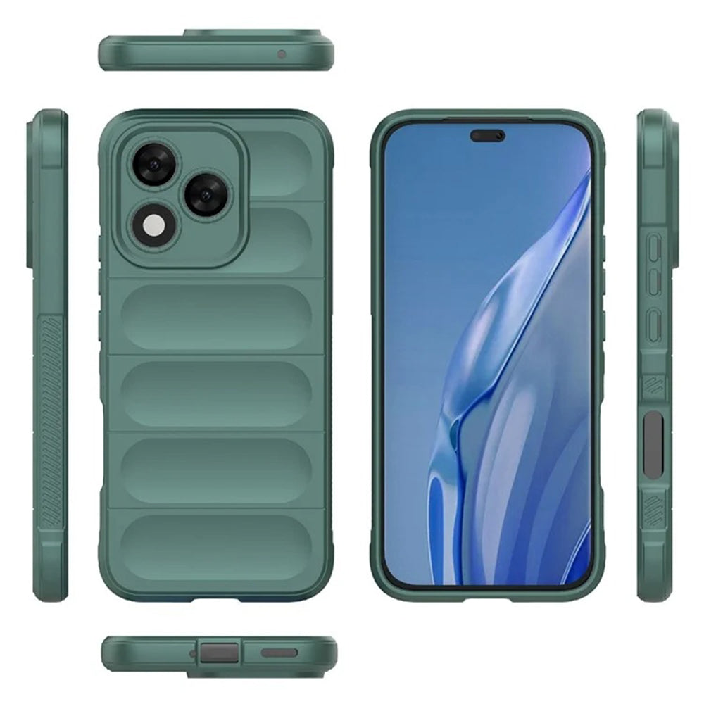 Husa de protectie Techsuit Magic Shield compatibil cu Honor 400 Lite, Verde