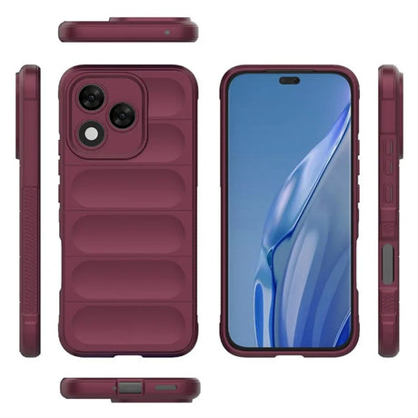 Husa de protectie Techsuit Magic Shield compatibil cu Honor 400 Lite, Bordo