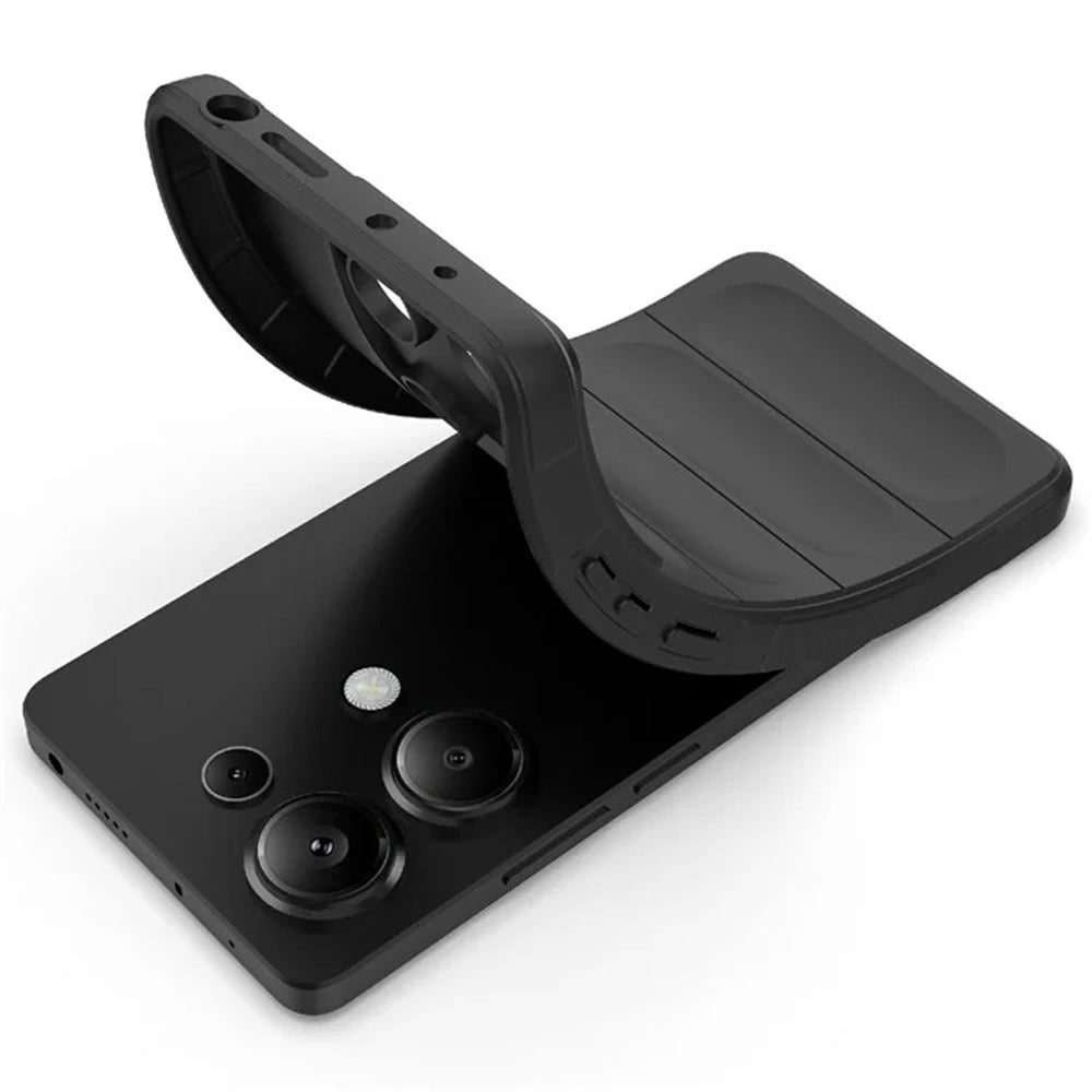Husa de protectie Techsuit Magic Shield compatibil cu Xiaomi Redmi Note 14S, Negru
