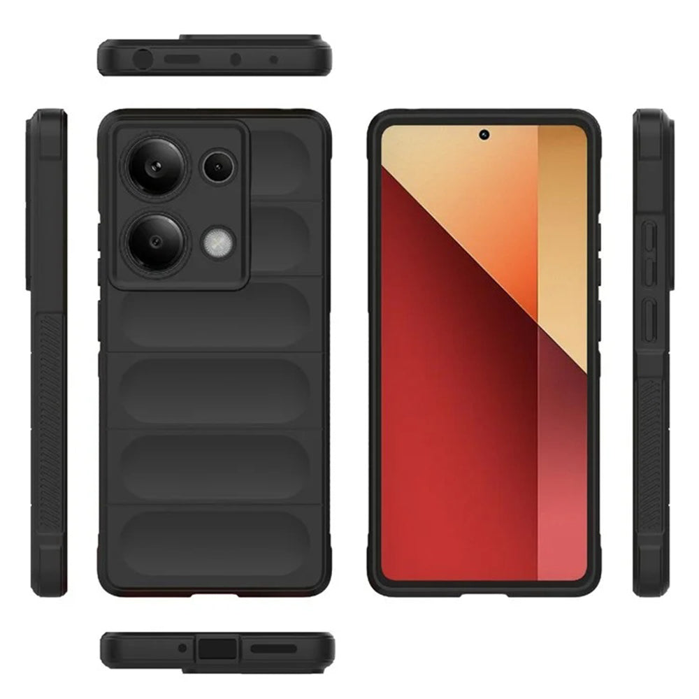 Husa de protectie Techsuit Magic Shield compatibil cu Xiaomi Redmi Note 14S, Negru