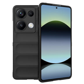 Husa de protectie Techsuit Magic Shield compatibil cu Xiaomi Redmi Note 14S, Negru