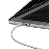 Cablu Baseus Titanium (P10378100G21-01), USB-C to Type-C, 100W, Fast Charging, 480Mbps, 2m, Galaxy Titanium Gold