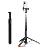 Selfie Stick Spigen S541W (AMP09336), Bluetooth, Telecomanda, Negru
