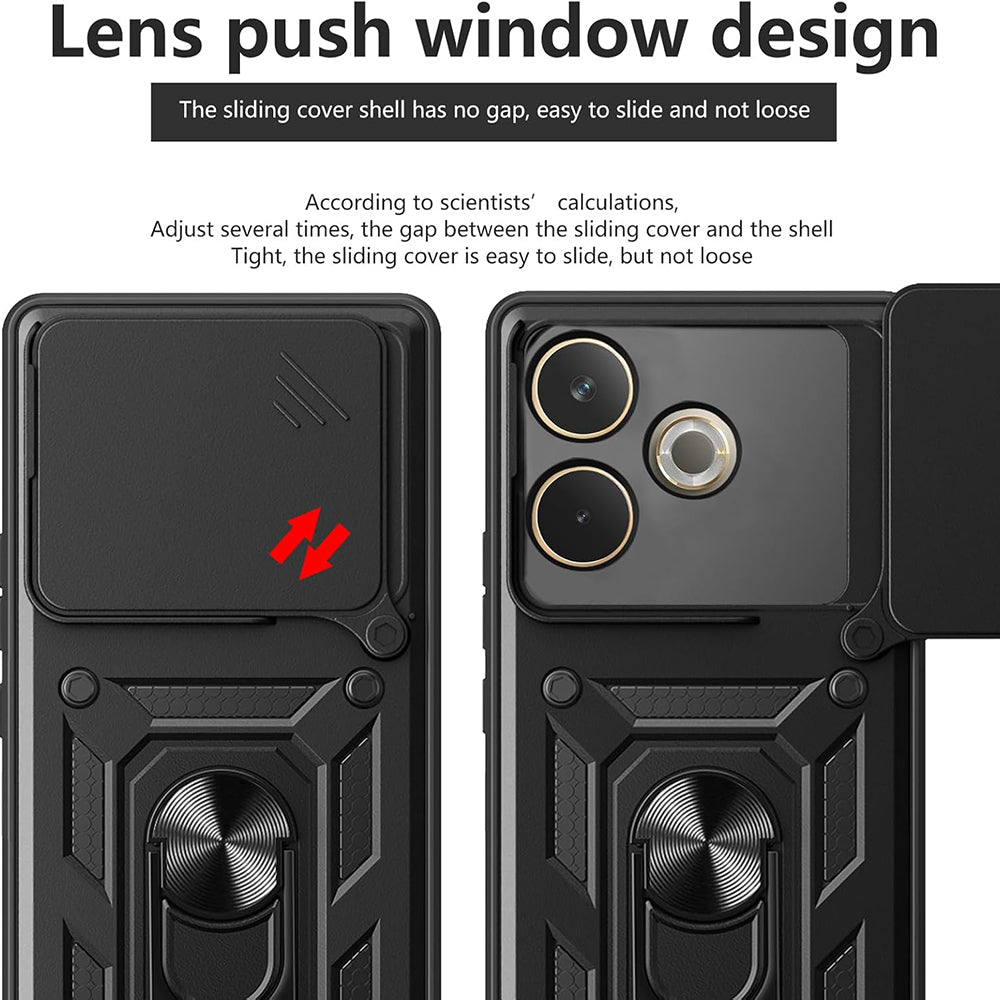 Husa de protectie Techsuit CamShield Series compatibil cu Oppo A5 Pro 4G / A5 Pro 5G, Albastru