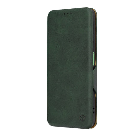 Husa de protectie Techsuit Safe Wallet Plus compatibil cu Realme C67 4G, Verde