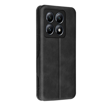 Husa de protectie Techsuit Safe Wallet Plus compatibil cu Xiaomi 14 Pro, Negru