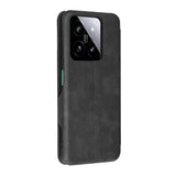 Husa de protectie Techsuit Safe Wallet Plus compatibil cu Xiaomi 14, Negru