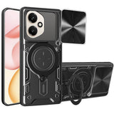 Husa de protectie Techsuit CamGuard Pro compatibil cu Honor 400, Negru