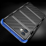 Husa de protectie Techsuit CarbonFiber compatibil cu Samsung Galaxy Xcover7 Pro, Negru