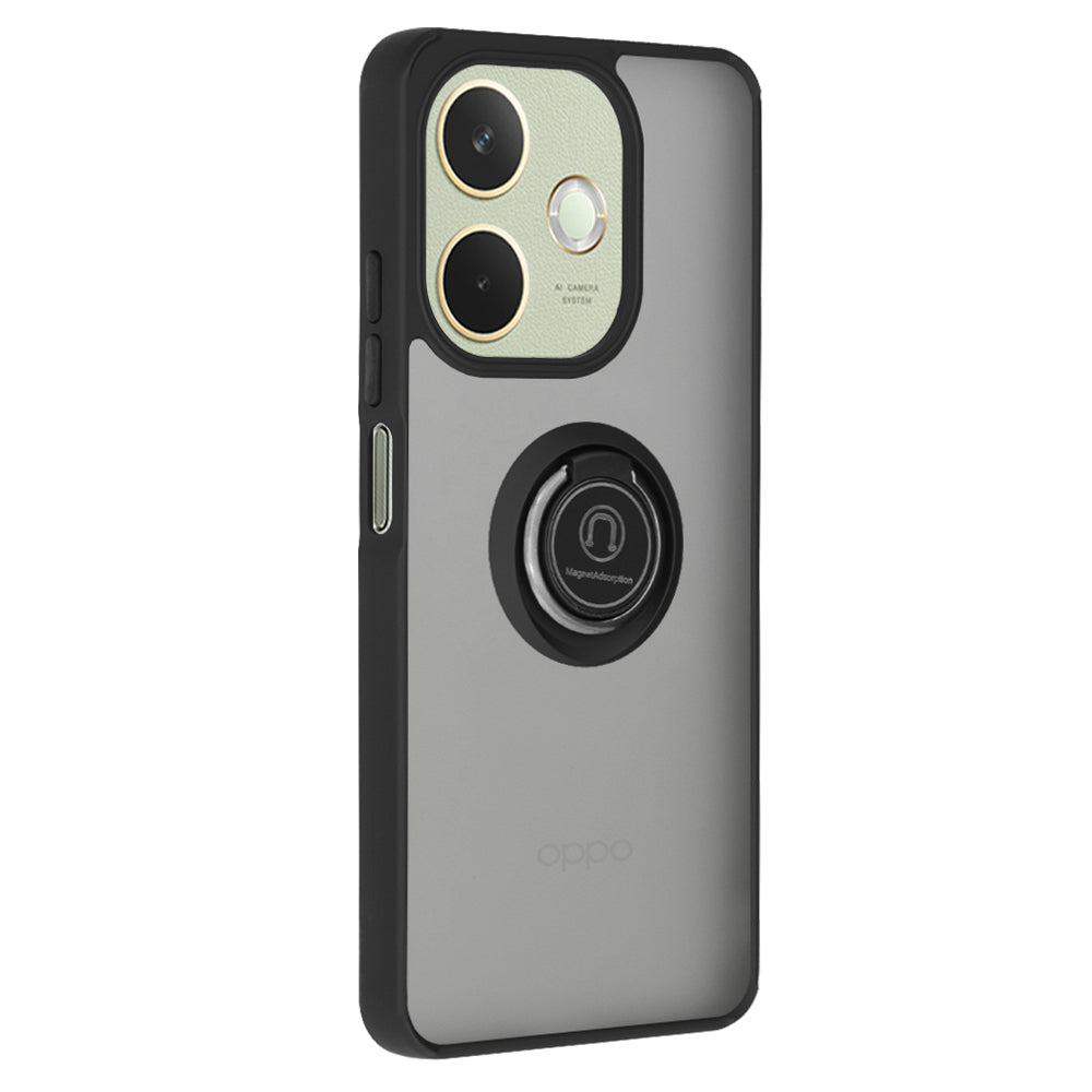 Husa de protectie Techsuit Glinth compatibil cu Oppo A5 Pro 4G / A5 Pro 5G, Negru
