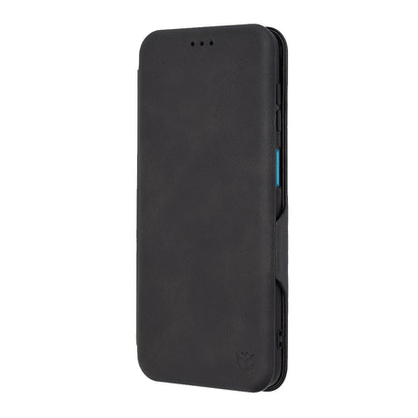 Husa de protectie Techsuit Safe Wallet Plus compatibil cu Samsung Galaxy A12 / A12 Nacho, Negru
