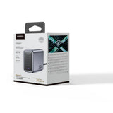 Incarcator Ugreen Nexode CD333 (90903B), with Cable, Super Fast Charge, GaN, 5in1, USB, 4x Type-C, 300W, 5A, 2m, Gri