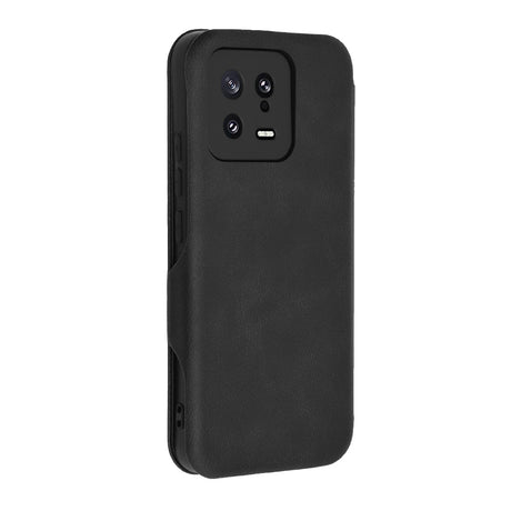 Husa de protectie Techsuit Safe Wallet Plus compatibil cu Xiaomi 13, Negru